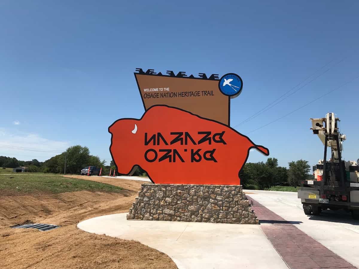 Custom Sign Placement Broken Arrow